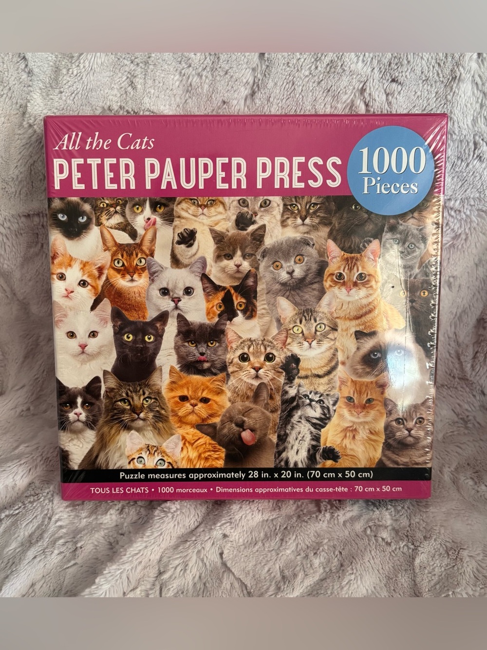Peter Pauper Press “All the Cats” 1000 Piece Puzzle *NEW*